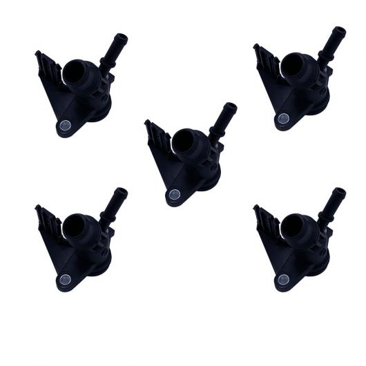エンジン クーラント ホース フランジ 適用: A4 A5 A6 Q5 06H 121 132 H 5ピース AL-LL-4844 AL Car parts