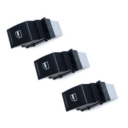 3ピース 助手席側 電動 ウインドウ レギュレーター スイッチ 適用: ジェッタ ゴルフ MK5 MK6 パサート B6 ティグアン 7L6 959 855 B 7L6959855B AL-LL-4747 AL Interior parts for cars