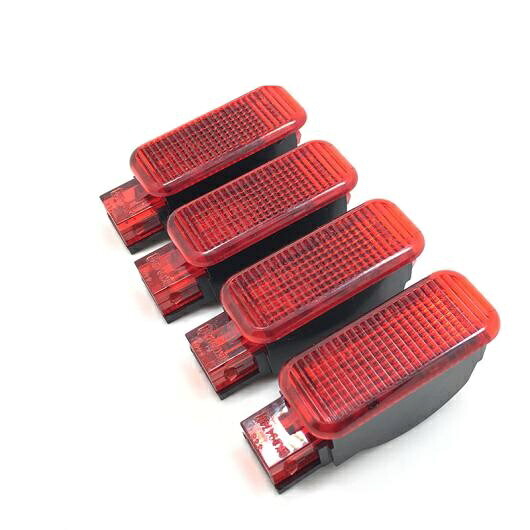 4ピース OEM ドア パネル インテリア レッド ワーニング ライト 適用: A7 A8 Q3 Q5 Q7 TT A3 S3 A6 S6 A4 S4 RS3 RS4 A7 RS7 8KD 947 411 8KD947411 AL-LL-4802 AL Car parts