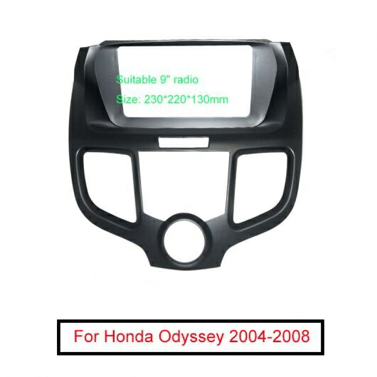 2DIN ラジオ ステレオ 9インチ ビッグ スクリーン フレーム 適用: ホンダ オデッセイ DVD プレーヤー フェイス ダッシュ マウント トリム キット AL-LL-6263 AL Interior parts for cars