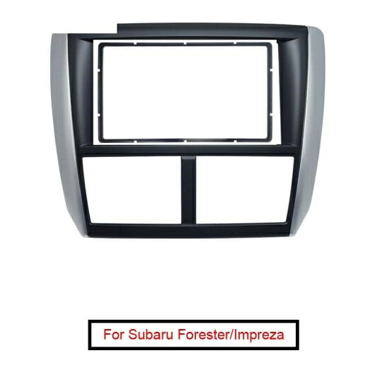 2DIN ラジオ ステレオ DVD フレーム ダッシュ パネル キット コンバージョン 適用: スバル フォレスター/インプレッサ AL-LL-6462 AL Interior parts for cars｜オートパーツエージェンシー2号店 10,075円