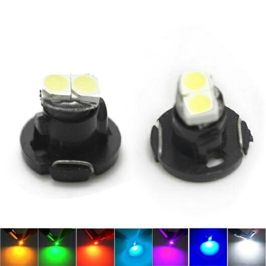 100ピース T4.2 2SMD 1210 3528 2LED ダッシュボード メーター パネル ライト バルブ ホワイト~クリスタルブルー AL-LL-6863 AL Car parts|オートパーツエージェンシー2号店