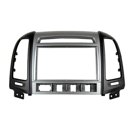 2DIN DVD ラジオ フレーム 適用: ヒュンダイ/現代/HYUNDAI サンタフェ ハイ-エンド 07-12 トリム ダッシュ キット フレーム パネル アダプタ A 173×98mm・C 178×102mm AL-LL-6969 AL Interior parts for cars
