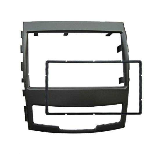 2DIN ラジオ ステレオ CD/DVD 適用: 双竜自動車 コランド 2010 フレーム ダッシュ パネル キット AL-LL-6971 AL Interior parts for cars
