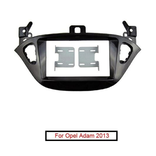 2DIN ラジオ フレーム 適用: オペル/OPEL アダム 2013 ステレオ ダッシュ フェイス プレート フレーム パネル マウント キット アダプタ A 173×98mm・C 178×102mm AL-LL-7016 AL Interior parts for cars|オートパーツエージェンシー2号店