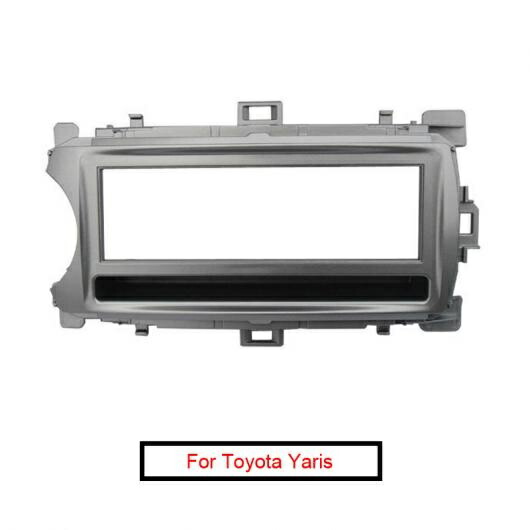 ステレオ ラジオ パネル フレーム アダプタ 適用: トヨタ ヤリス ヴィッツ XP130 1DIN ダッシュ フェイス プレート トリム キット AL-LL-7645 AL Interior parts for cars｜オートパーツエージェンシー2号店