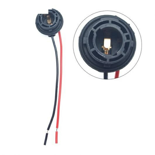 20ピース ライト メス BAU15S/7507/PY21W コネクタ ランプ バルブ ソケット ケーブル ターン LED バルブ 配線 ハーネス AL-LL-7666 AL Car parts