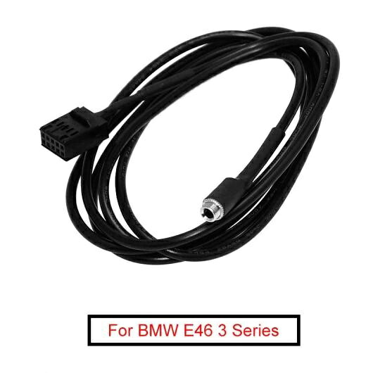 1ピース 3.5mm メス AUX インプット ケーブル アダプタ 適用:BMWのみ E46 CD ラジオ ヘッドユニット AL-LL-7770 AL Car parts 4,374円