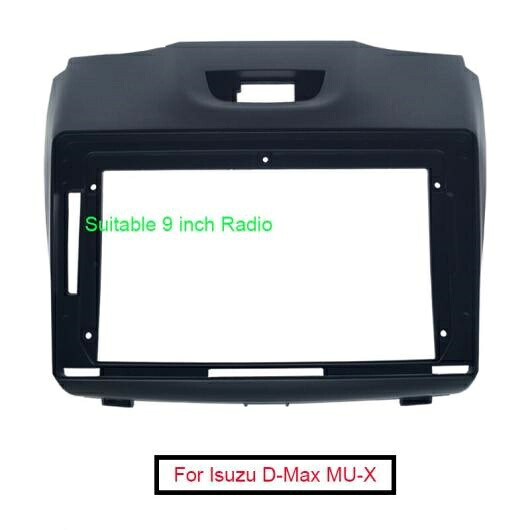 1ピース 2DIN フレーム 適用: いすゞ D-マックス MU-X ホールデン/HOLDEN コロラド シボレー/CHEVROLET ステレオ CD/DVD パネル フェイス プレート フレーム ベゼル キット アダプタ AL-LL-7783 AL Interior parts for cars