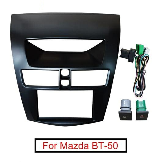 2DIN ラジオ オーディオ フレーム ベゼル 適用: マツダ BT-50 ダッシュ パネル マウント キット AL-LL-7892 AL Interior parts for cars|オートパーツエージェンシー2号店
