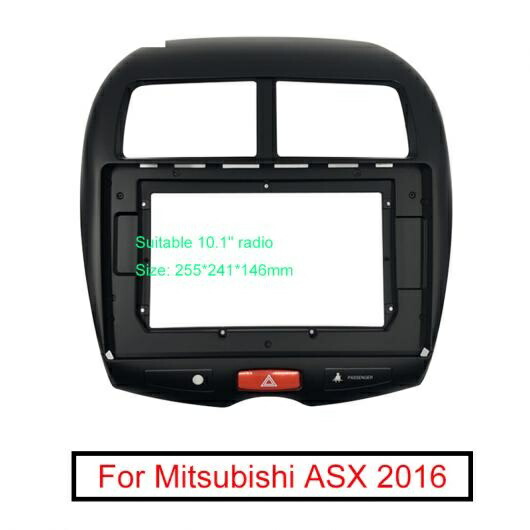 オーディオ 10.1 ビッグ スクリーン フレーム アダプタ 適用: 三菱 ASX 2DIN ダッシュ ステレオ フィッティング パネル フレーム キット AL-LL-7959 AL Interior parts for cars