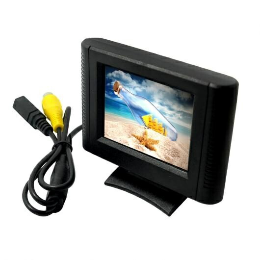 1セット デジタル 2.5インチ 取り外し可能 RCA ビデオ ビュー 2.5 TFT LCD モニター 適用: DVD バックミラー パーキング センサー カメラ AL-LL-7986 AL Car parts