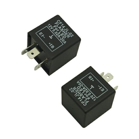 10ピース CF14 フラッシャー 点滅 リレー FIX LED/SMD インジケーター ブリンカー デコーダ エレクトロニック ウィンカー AL-LL-8135 AL Car parts
