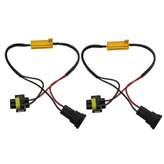 10ピース H11/H8 フォグ ランプ デコーダ LED フォグ ランプ CAN-BUS 抵抗 ライン LED フォグ ランプ デコード 抵抗 AL-LL-8141 AL Car parts
