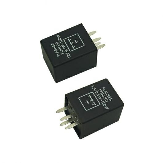 10ピース 4-ピン オートバイ エレクトロニック LED フラッシャー ウインカー リレー FIX フラッシャー 点滅 AL-LL-8160 AL Car parts