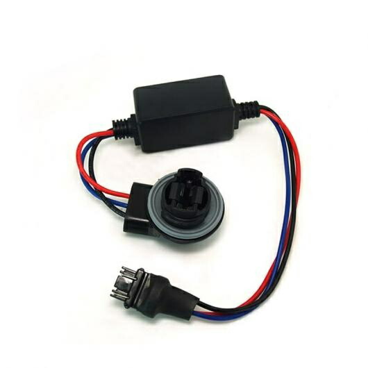 2ピース DC12V 3157B LED ライト ワーニング キャンセラー デコーダ ロード レジスタ OBDノーエラー ちらつき防止 アダプタ AL-LL-8202 AL Car parts
