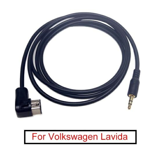 ラジオ オーディオ 3.5mm オス AUX-IN アダプタ ケーブル 適用: フォルクスワーゲン/VOLKSWAGEN ラヴィーダ シュコダ オクタヴィア MP3 12-ピン ポート AUX ワイヤー AL-LL-8611 AL Car parts
