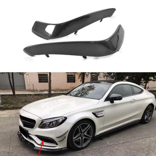 リアル カーボンファイバー アイブロー トリム ステッカー カバー プロテクター 適用: メルセデスベンツ Cクラス W205 C63 AMG 2015 2016 2017 AL-MM-2038 AL Exterior parts for cars