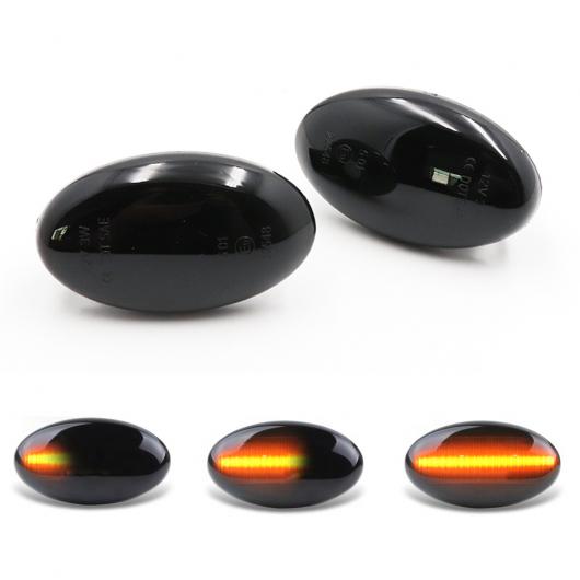2ピース アンバー ダイナミック フロー LED サイド マーカー ライト 適用: スバル フォレスター 01-05 リバティ 00-03 インプレッサ WRX AL-MM-2118 AL Car light
