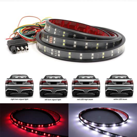 60IN 150cm トラック テールゲート ウインカー LED ライト バー フレキシブル LED ストリップ DRL 防水 リバース ブレーキ ライト AL-MM-2145 AL Car light｜オートパーツエージェンシー2号店
