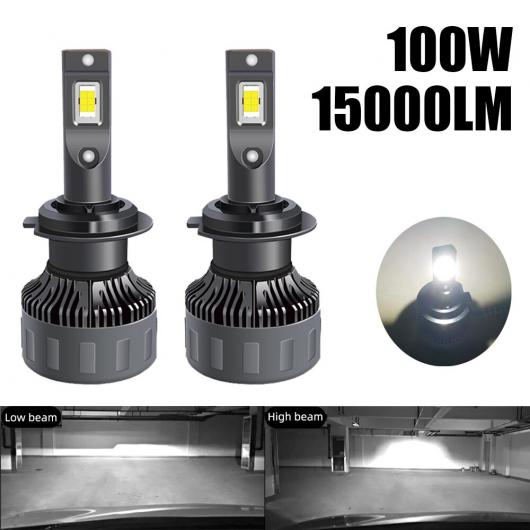 15000lm CAN-BUS 100W ヘッドランプ H1 H7 H4 9006 H11 H3 LED 自動車 バルブ コンバージョン キット HI/LO ビーム ヘッドライト 9V-15V H8～9006 AL-MM-2149 AL Car light 17,626円