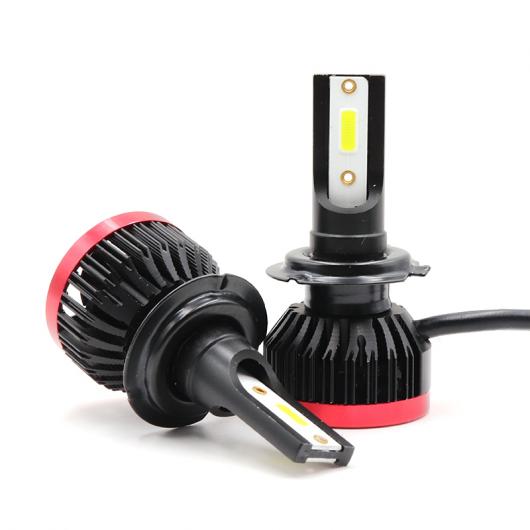 2ピース 48W 6500K COB H4 LED H7 H11 H8 H1 H3 12-24V ヘッドライト バルブ 6500lm 9005 9006 ヘッドランプ オート LED ライト H4 AL-MM-2277 AL Car light