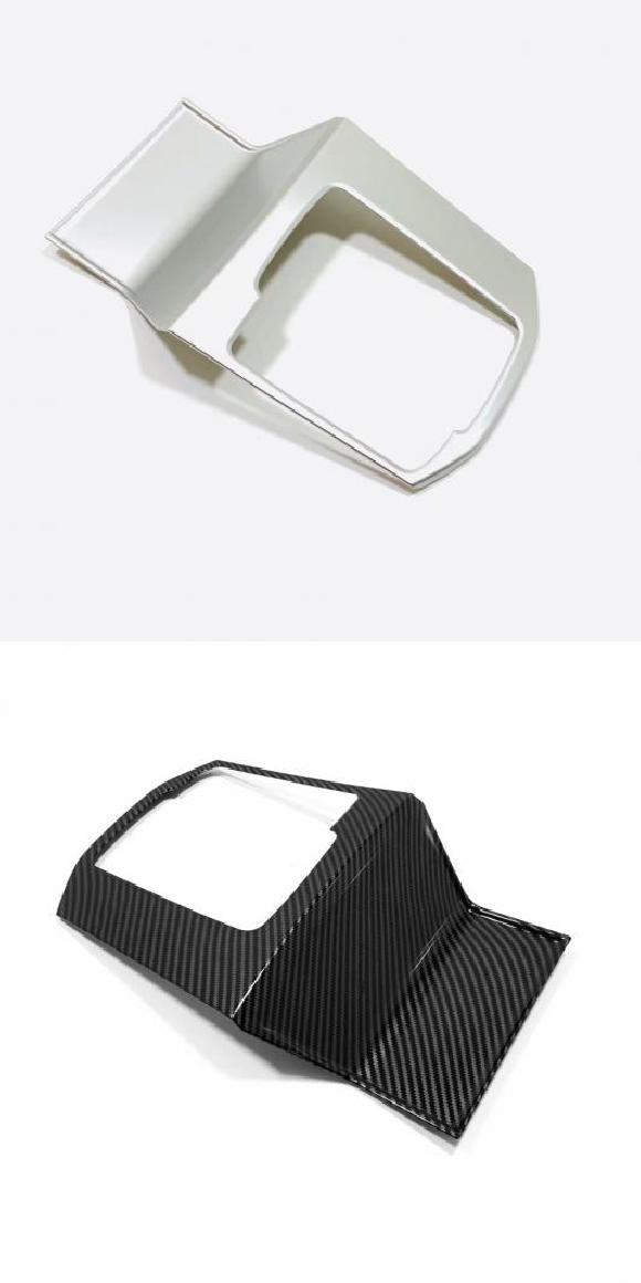 適用: マツダ CX-5 CX5 KF 2017 2018 2019 2020 カーボンファイバー インテリア アクセサリー ダッシュボード ギア シフト カップホルダー パネル カバー マットシルバー・カーボン調 AL-MM-3316 AL Interior parts for cars｜オートパーツエージェンシー2号店