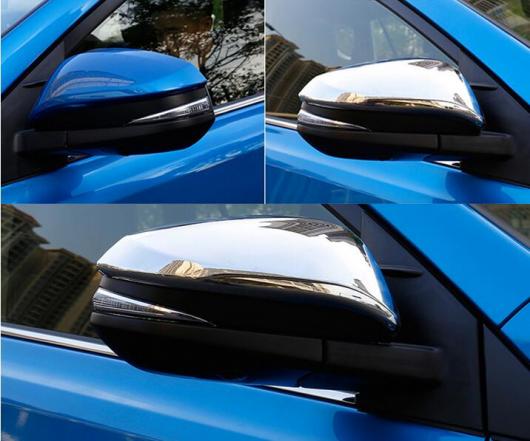 適用: トヨタ RAV4 RAV 4 2013 2015 2016 2017 ABS クローム サイド ドア ミラー オーバーレイ スタイリング バックミラー ミラー カバー トリム AL-MM-3379 AL Exterior parts for cars