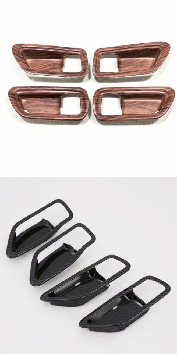 適用: トヨタ カローラ セダン 2019 2020 2021 カーボンファイバー インテリア ドア ハンドル ボウル フレーム カバー トリム ステッカー ABS 木目調・カーボンファイバー AL-MM-3405 AL Exterior parts for cars｜オートパーツエージェンシー2号店