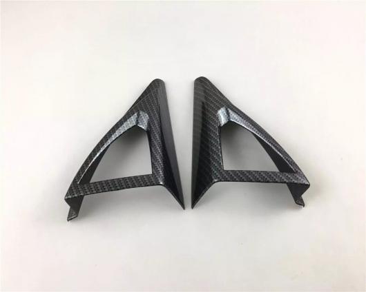 適用: プジョー/PEUGEOT 3008 GT 2016-2018 2019 2020 カーボンファイバー フロント ドア スピーカー カバー 装飾 トリム インテリア モールディング アクセサリー AL-MM-3528 AL Exterior parts for cars