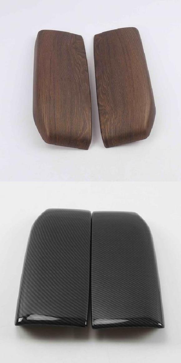 適用: フォルクスワーゲン/VOLKSWAGEN VW アトラス テラモント 2017 2018 2019 センター コンソール 収納 アームレスト ボックス パネル 装飾 木目調・ABS カーボンファイバー AL-MM-3678 AL Interior parts for cars