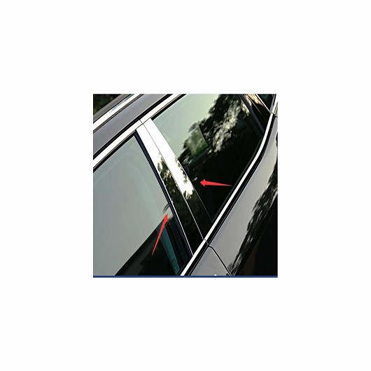 適用: ジープ/JEEP コンパス 2017 2018 2019 2020 ステンレス スチール ウインドウ 列 トリム センター ピラー カバー 装飾 AL-MM-3616 AL Exterior parts for cars