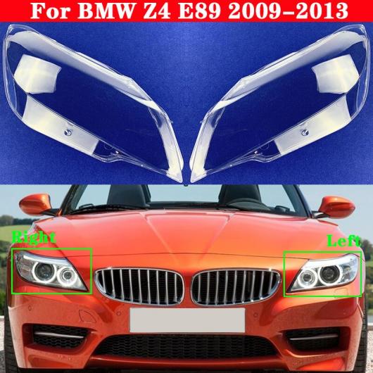 フロント ヘッドライト カバー 適用: BMW Z4 E89 2009-2013 ヘッドランプ ランプシェード ランプカバー ヘッド ランプ ライト カバー ガラス レンズ シェル キャップ 左右 AL-MM-3815 AL Car light