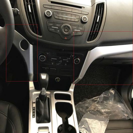 適用: フォード/FORD エスケープ クーガ 2017 2018 2019 ABS マット インテリア センター コントロール カバー トリム パネル 装飾 アクセサリー AL-MM-3866 AL Interior parts cars｜オートパーツエージェンシー2号店