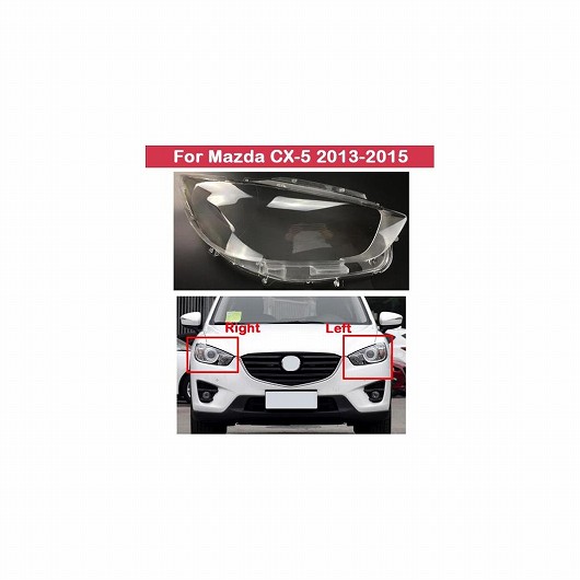 フロント ヘッドライト カバー 適用: マツダ CX-5 2013-2015 ヘッドランプ ランプシェード ランプカバー ヘッド ランプ ライト カバー ガラス レンズ シェル キャップ 左右 AL-MM-4310 AL Car light｜オートパーツエージェンシー2号店