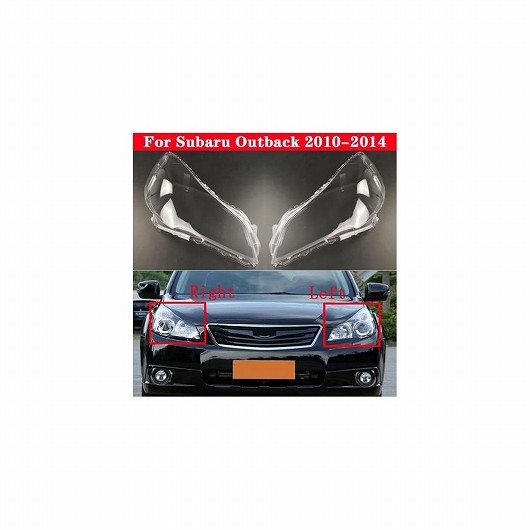 適用: スバル アウトバック 2010-2014 フロント ヘッドライト カバー オート ヘッドランプ ランプシェード ランプカバー ヘッド ランプ ライト カバー ガラス レンズ シェル 左右 AL-MM-4316 AL Car light