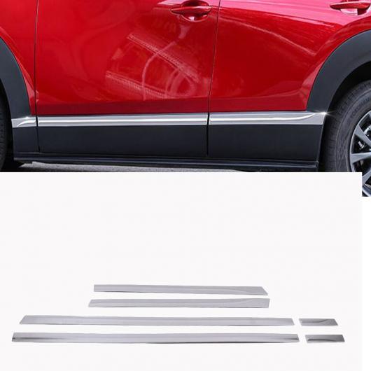 適用: マツダ CX-30 CX30 2020 2021 ステンレス スチール ドア サイド モールディング 装飾 トリム ガーニッシュ キット モデル1 スチール AL-MM-4435 AL Exterior parts for cars 21,882円
