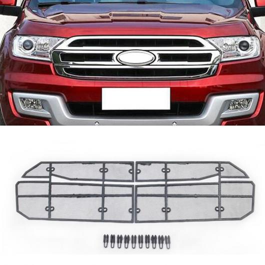 ステンレス スチール フロント グリル ガード グリル 防虫 スクリーン 適用: フォード/FORD エベレスト 2016 2017 2018 アクセサリー AL-MM-4787 AL Exterior parts cars｜オートパーツエージェンシー2号店
