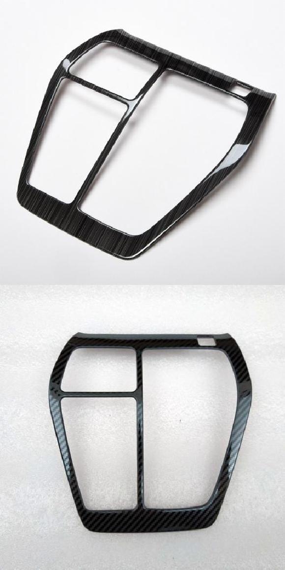 ABS カーボンファイバー ギア シフト パネル カバー 装飾 トリム 左ハンドル用 適用: トヨタ RAV4 RAV 4 2019 2020 アクセサリー ブラック・カーボン調 AL-MM-4860 AL Interior parts for cars｜オートパーツエージェンシー2号店