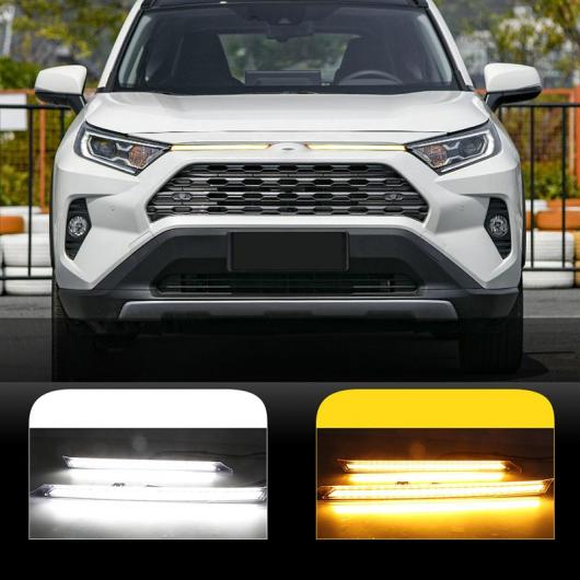 LED ウインカー 機能 デイタイムランニングライト 自動車 カバー 装飾 ライト 適用: トヨタ RAV4 2019 2020 AL-MM-4876 AL Car light|オートパーツエージェンシー2号店