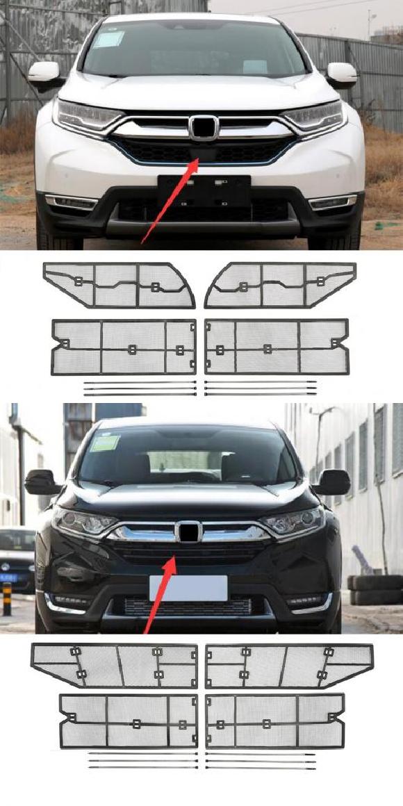ステンレス 防虫 メッシュ フロント グリル ネット ネット 適用: ホンダ CRV 2017 2018 2019 2020 アクセサリー ディープ グリーン・グラス グリーン AL-MM-4886 AL Exterior parts for cars