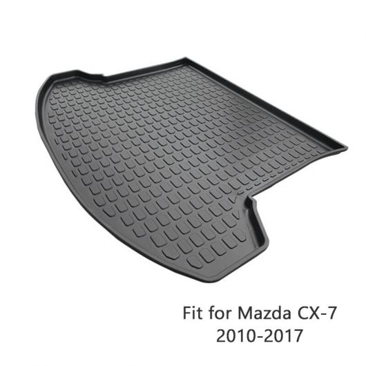 適用: マツダ CX-7 2010 2011 2012 2013 2014 2015 2016 2017 ブーツ ライナー アンチスリップ 滑り止め マット アクセサリー 1セット カーゴ リア トランク マット CX-7 2010-2017 AL-MM-5072 AL Trunk mat
