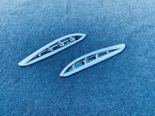 適用: トヨタ ハリアー ヴェンザ XU80 2020 2021 ABS クローム フロント グリル 通気口 ネット 装飾 AL-KK-0056 AL Exterior parts for cars