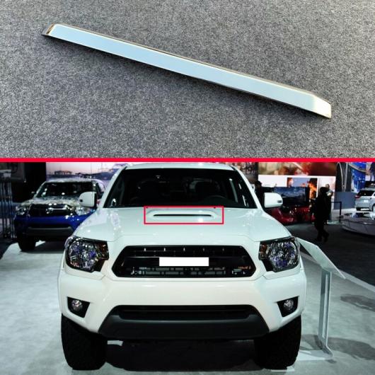 適用: トヨタ タコマ 3rd N300 2015-2019 ABS クローム フロント フード ボンネット グリル リップ メッシュ トリム カバー AL-KK-0350 AL Exterior parts for cars|オートパーツエージェンシー2号店