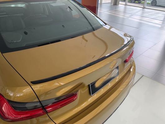 適用: BMW 3シリーズ G20 2019-2021 カーボンファイバー調 サイド リア ウインドウ スポイラー カバー トリム ガーニッシュ ベゼル AL-KK-0740 AL Exterior parts for cars