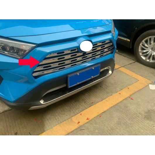 適用: トヨタ RAV4 2018 2019 装飾 アクセサリー ステンレス スチール グリル アクセント カバー メッシュ トリム ベゼル ガーニッシュ シルバー AL-KK-1010 AL Exterior parts for cars