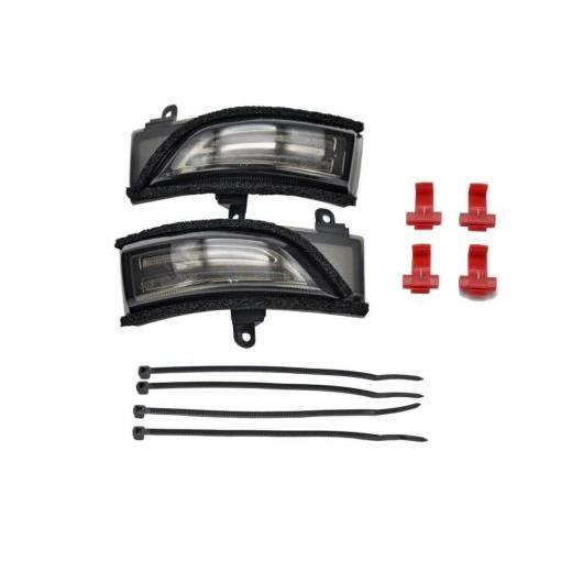 2in1 LED サイド ミラー ライト ダイナミック ウインカー ポジション ランプ 適用: スバル WRX クロストレック XV フォレスター インプレッサ レガシィ アウトバック スモーク AL-MM-5617 AL Car light