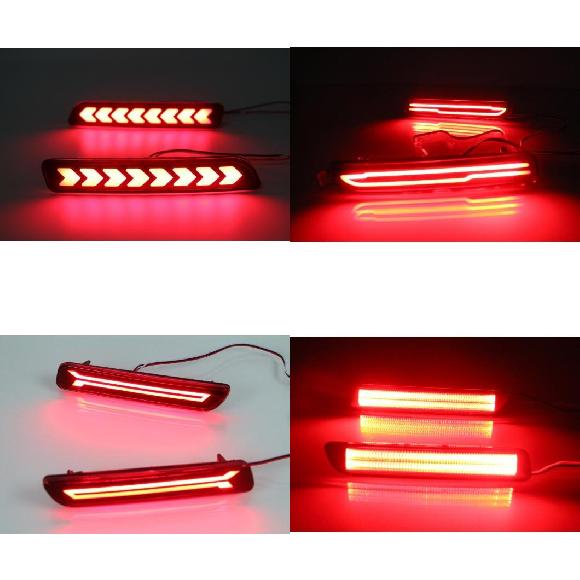 2ピース ライト 適用: スズキ エルティガ シアズ ビターラ S-クロス SX4 スプラッシュ LED ブレーキ ライト リア バンパー ランプ リフレクター テール モデル A～モデル D AL-MM-5552 AL Car light｜オートパーツエージェンシー2号店 8,070円
