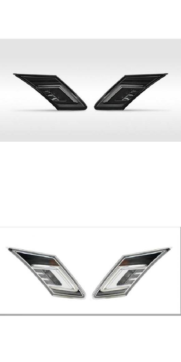 2ピース エラー 2in1 LED サイドマーカー ランプ ターンシグナルライト ランニング ポジション ライト 適用: スバル BRZ トヨタ GT86 FT86 サイオン/SCION FR-S スモーク・クリア AL-MM-5593 AL Car light|オートパーツエージェンシー2号店