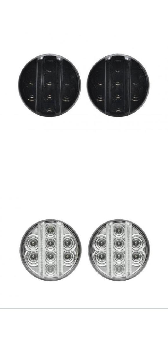 LED ウインカー ライト 適用: ジープ/JEEP ラングラー KJ 2007-2017 ドライビング ライト チューニング ライト スモーク・クリア AL-MM-5607 AL Car light